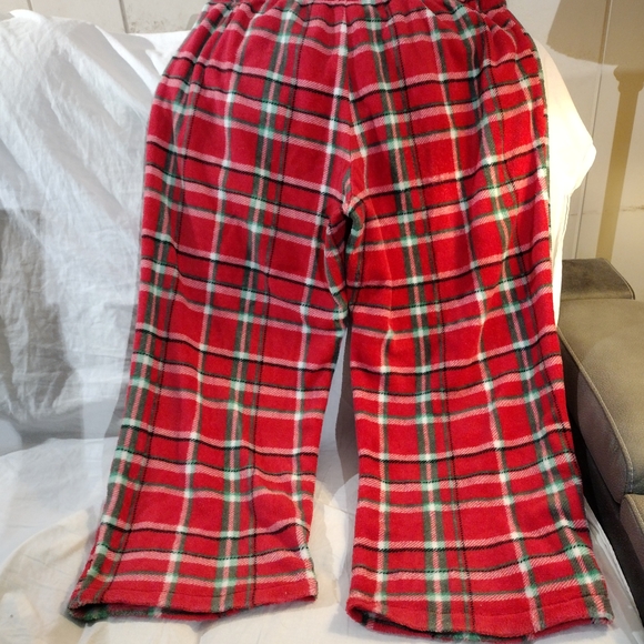 Red Plaid Pajama Pants - Picture 2 of 4